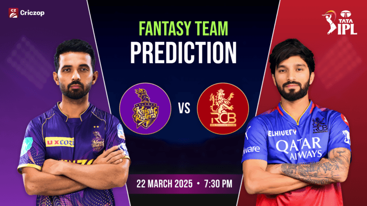 KKR vs RCB Dream 11 Fantasy