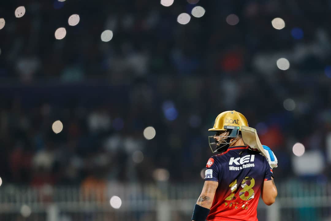 Virat Kohli scored an unbeaten 59 against KKR.