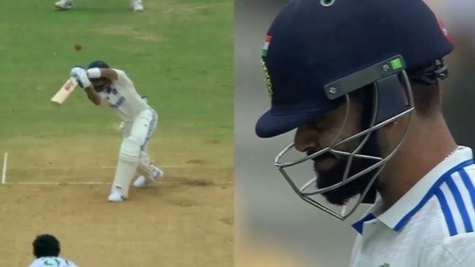 Virat Kohli outside edge